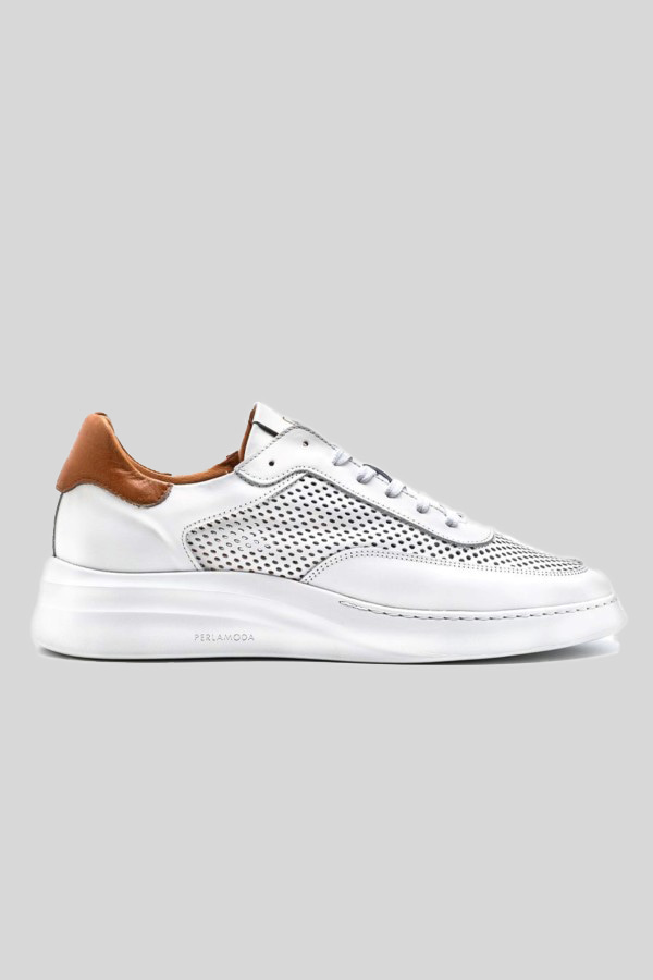 SNEAKERS PER LA MODA - BIANCO ORANGE